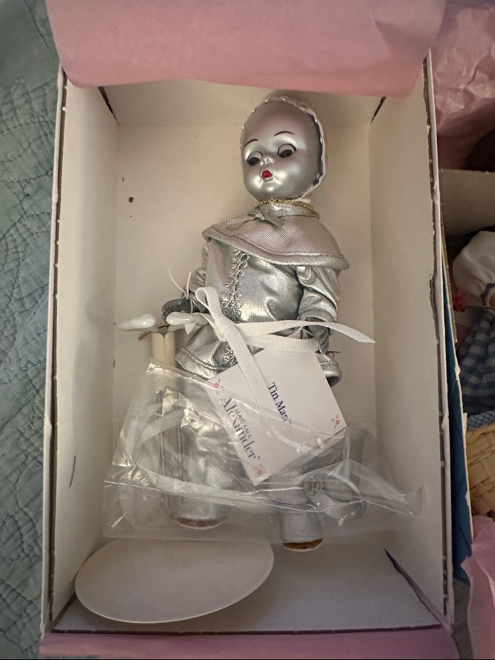 Madame Alexander Silver Metallic Tin Man Doll
